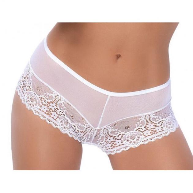 Luxuriöser Spitzen Slip Genezis von Roza weiß