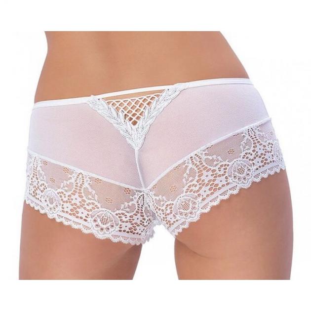 Luxuriöser Spitzen Slip Genezis von Roza weiß